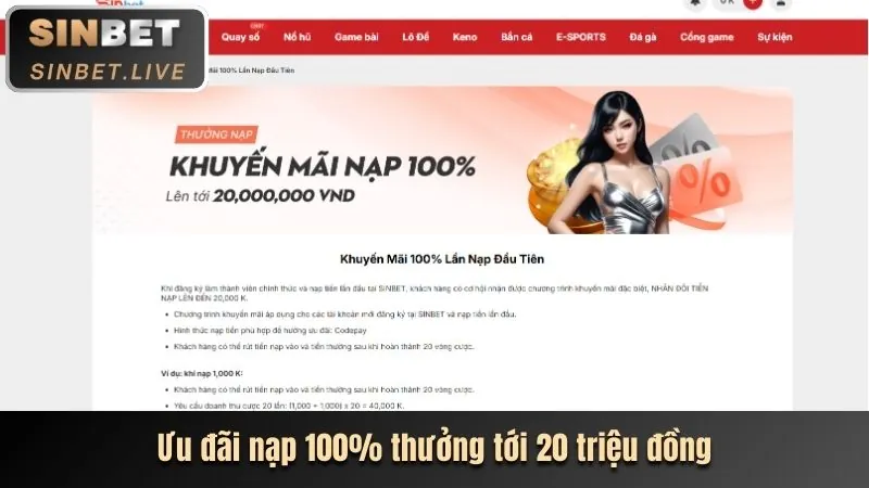 Đăng ký và nhận khuyến mãi